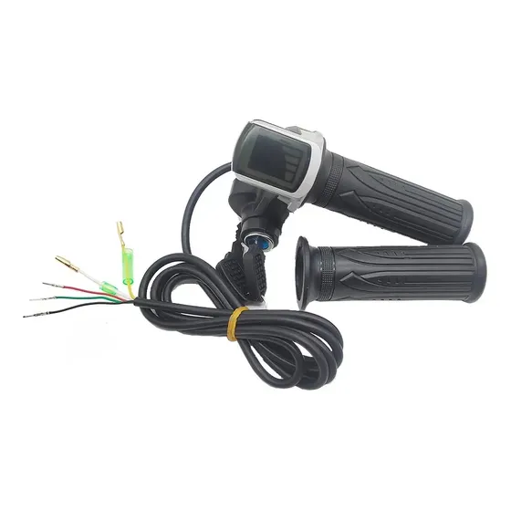 Acelerador Bike Elétrica, Display Indicador Bateria E Chave