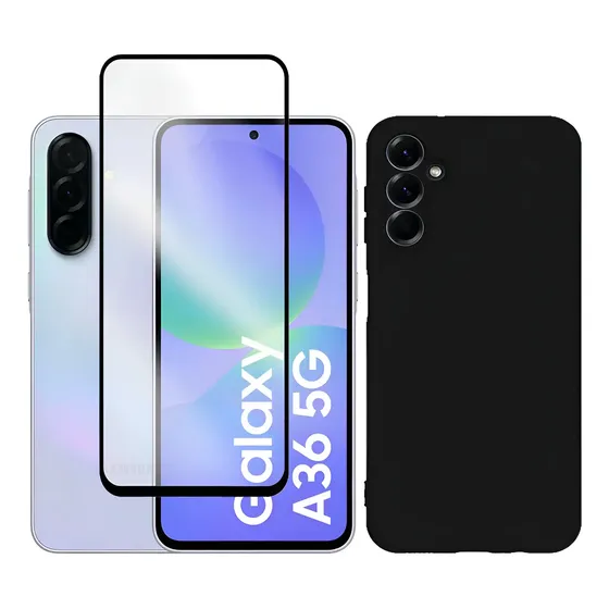 Kit Capa Capinha Case + Película 3d Para Galaxy A36 Sma366
