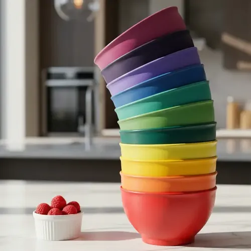Kit 10 Bowls 800ml Resistente Para Microondas E Lava-louças