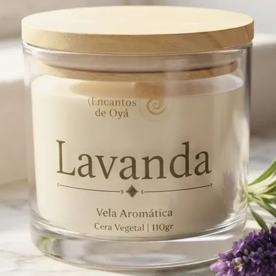 Vela Perfumada Aromatica Premium 110g Presente Vários Aromas