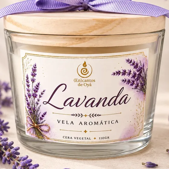 Vela Perfumada Aromatica Premium 110g Vários Aromas Presente