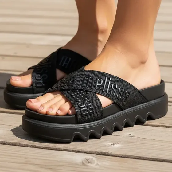 Sandália Melissa Cross M Lover Plataforma 37368