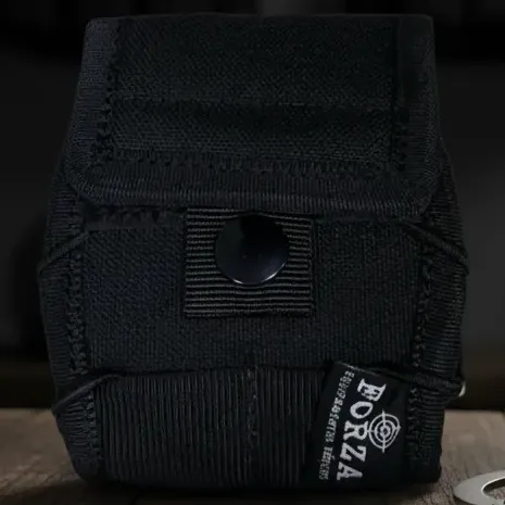 Porta Algemas Com Tampa Modular Forza Tático Rigido