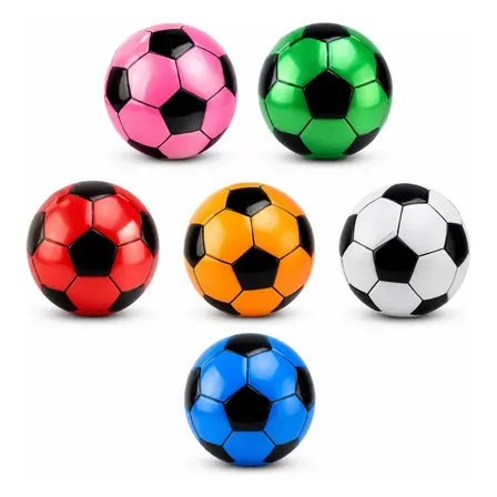 Kit 20 Bola Futebol Vinil Pingo Dente De Leite Sortidas