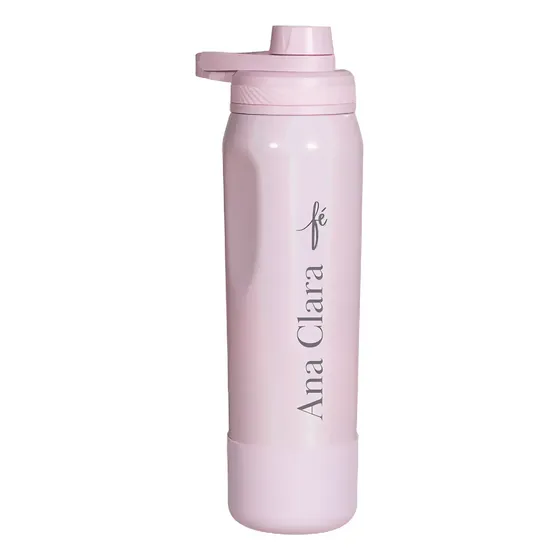 Garrafa Térmica 650ml Kubb Personalizada Inox Antivazamento