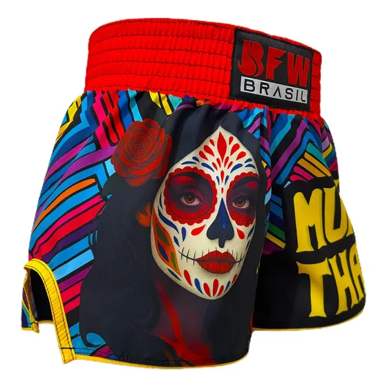 Short Muay Thai Calção Tailandês Básico - Catrina