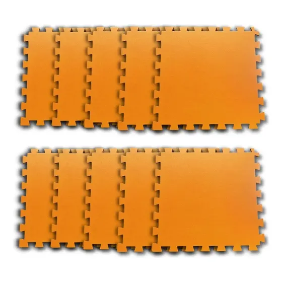 Kit 10 Tatames 1,00x1,00 - 20mm Com Encaixe (10m²)