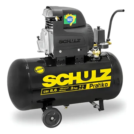 Motocompressor De Ar Pratiko Csi 8,6 Pcm 50 L 2 Cv Schulz