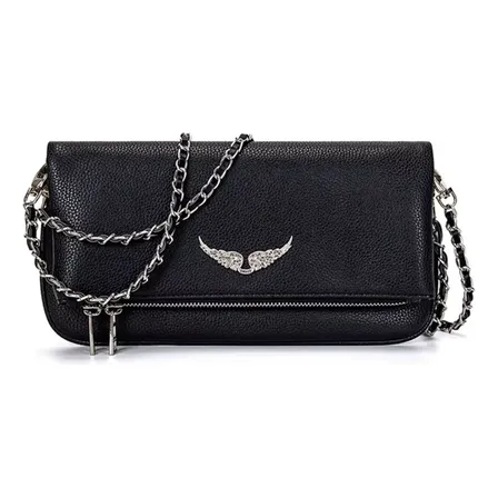 Bolsa Feminina Luxo Corrente Asas Transversal Shopping Linda