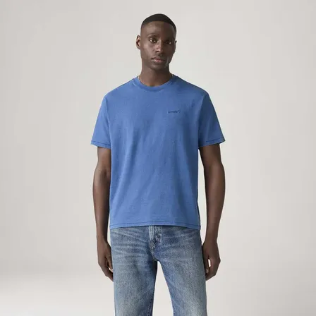 Camiseta Levi's® Red Tab Vintage Azul Manga Curta Lb0020228