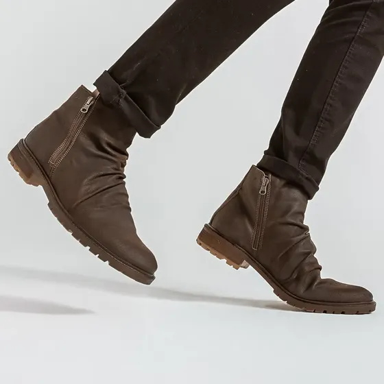 Bota Masculina Troy D'lave Marrom