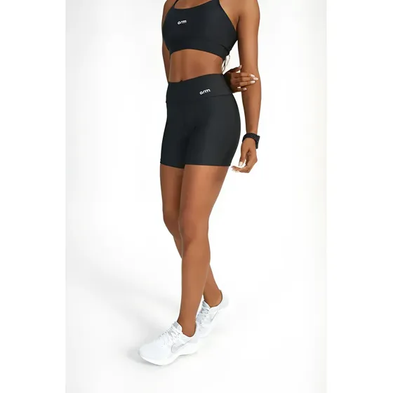 Short Feminino Fitness Darkness Preto