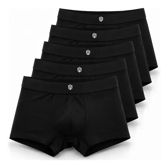 Kit 5 Cuecas Trunk Modal Premium Masculinas Bravto Conforto