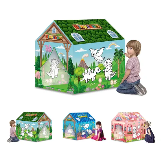 Casinha Barraca Infantil Tenda Cabaninha Brinquedo Crianca