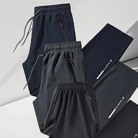 Calça Academia Dry Fit Tactel Kit Com 3 Peças Importada