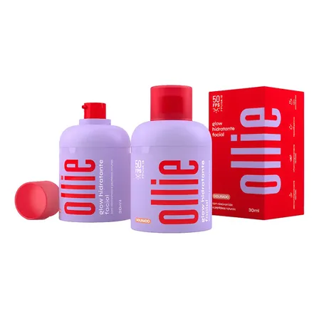 Ollie Glow Hidratante Facial Fps50