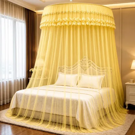 Mosquiteiro Cama Casal Queen King Box Size Teto Gigante 13m