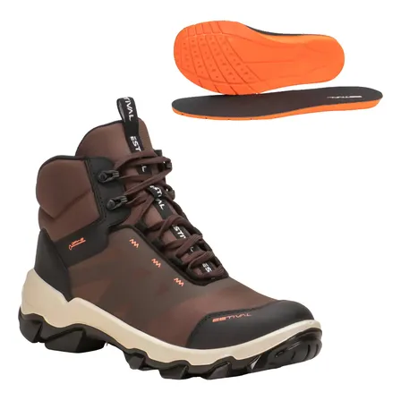 Bota De Segurança Hybrid Future Brown Estival - Pvc Ca 47843