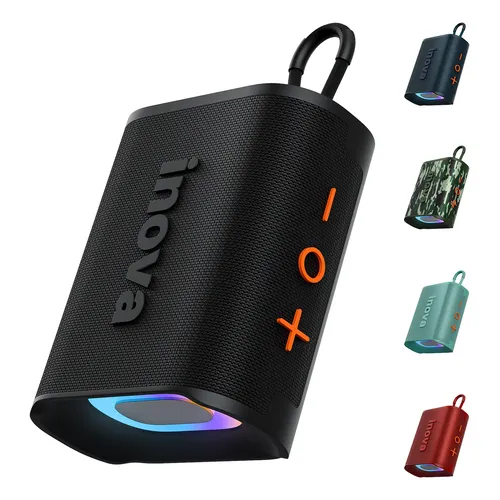 Inova Caixa Som Bluetooth 20w 15h Portátil Potente Com Radio