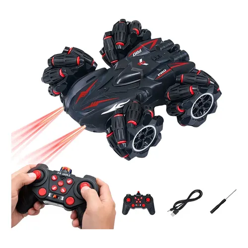 Carrinho Controle Remoto 4x4 Led Drift Off-road Recarregável