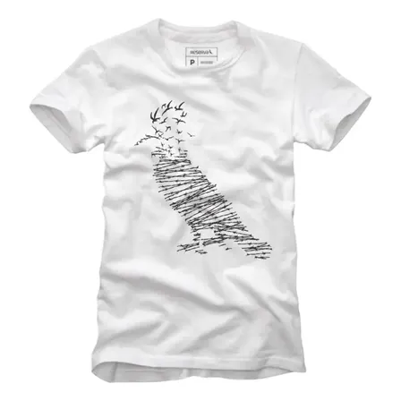 Camiseta Pica Pau Lib De Pensamento Conforto Casual Reserva