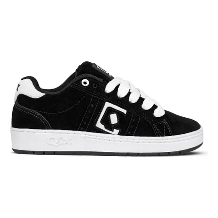 Tênis Qix Combat Suede Unissex | Preto Branco
