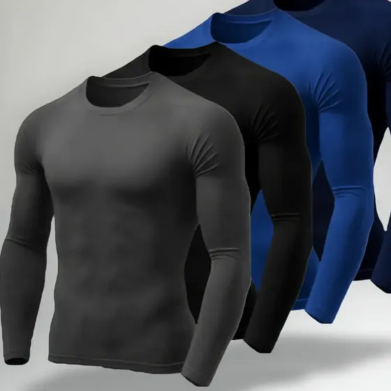 Kit 4 Blusa Camisa Proteção Uv50+ Adulto Conforto E Leve