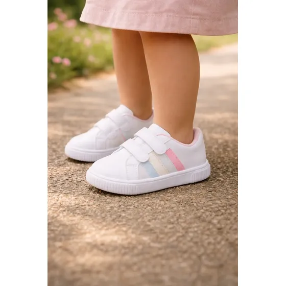 Tenis Infantil Menina Colorido Conforto Feminino Leve Macio