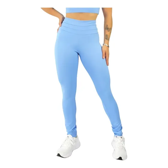 Legging Salto Triplo Feminina Cintura Alta Academia Treino