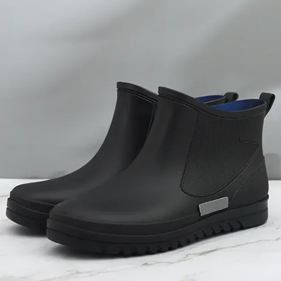 Botas De Chuva Impermeáveis Antiderrapantes Masculinas Chong