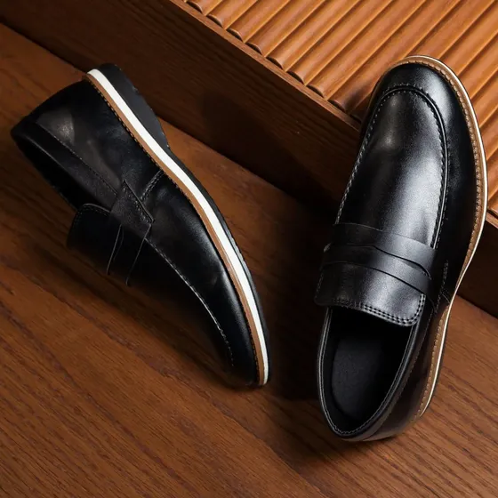 Sapato Masculino Mocassim Social Confortável Moderno Leve