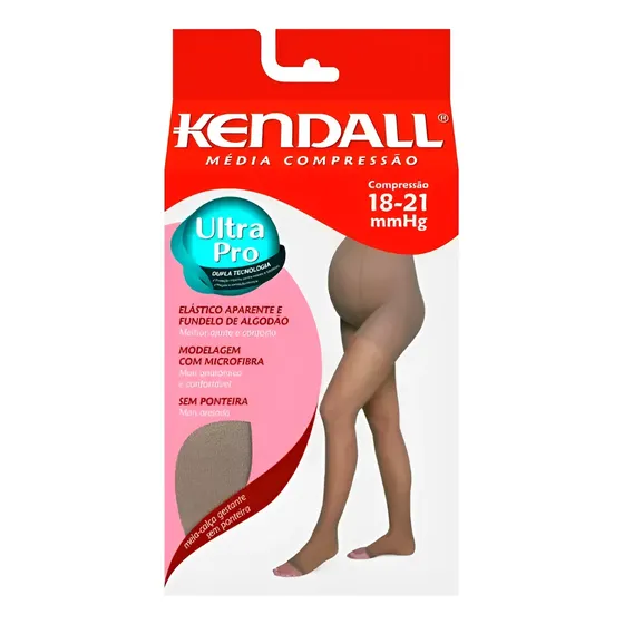 Meia Calça Gestante Média Compressão S/ Ponteira - Kendall