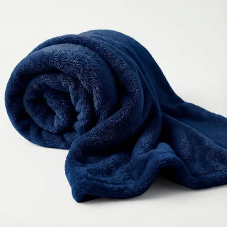 Manta Coberta Flannel Queen 2,40m X 2,20m Com 200 G/m2