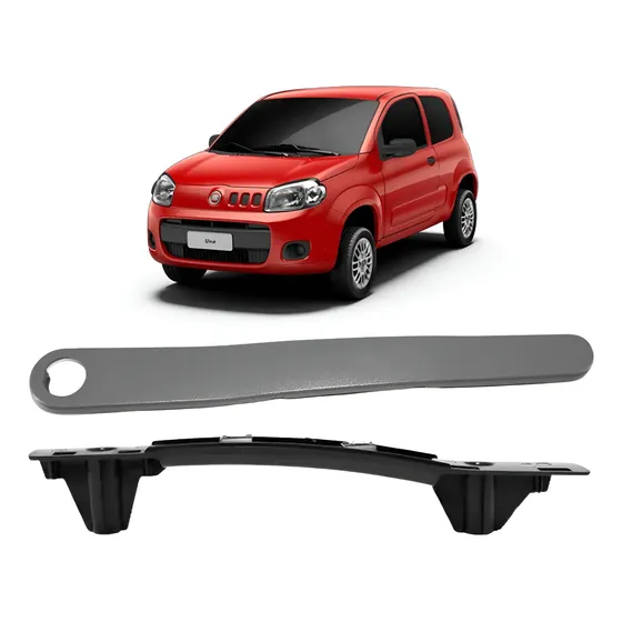 Suporte Puxador Mais Moldura Fiat/uno E Fiorino Vivace Todos