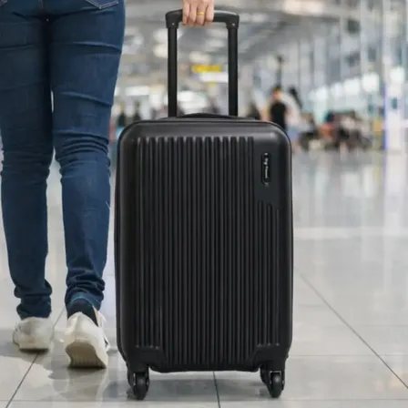 Mala 10kg Expansível Cabine Avião Resistente Bagagem De Mão