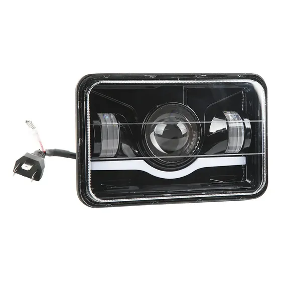 Farol Alto E Baixo Para Caminhão, Frontal, Quadrado, Led