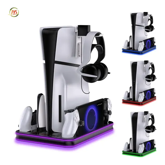 Kit De Carregador Rgb Para Controle Ps Portal E Ps5
