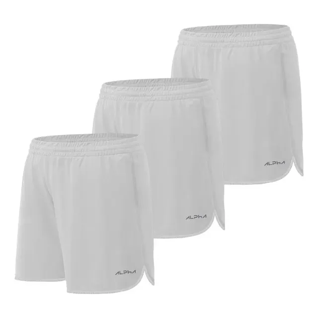 Kit 3 Shorts De Corrida Dry Alpha