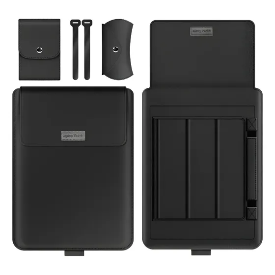 Case Capa Para Notebook Macbook Em Couro 4 Em 1,13-16.1 Pol