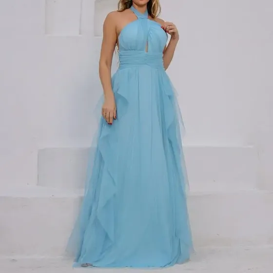 Vestido Longo De Festa Para Casamento Madrinha Formatura