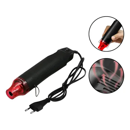 Mini Soprador Térmico De Ar Quente 300w Portátil