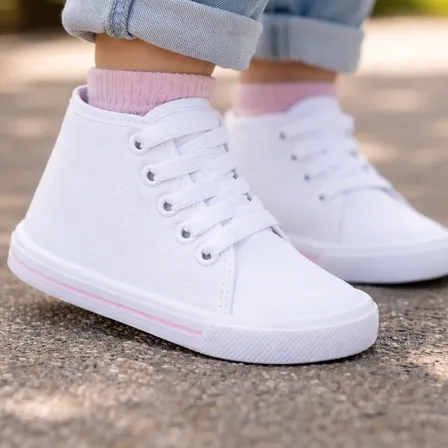 Tênis Infantil Bebe Para Personalização E Customização Liso