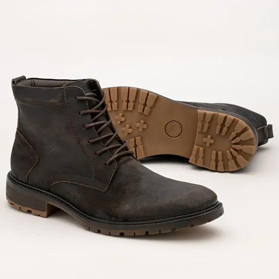 Bota Masculina Troy Classic Brown