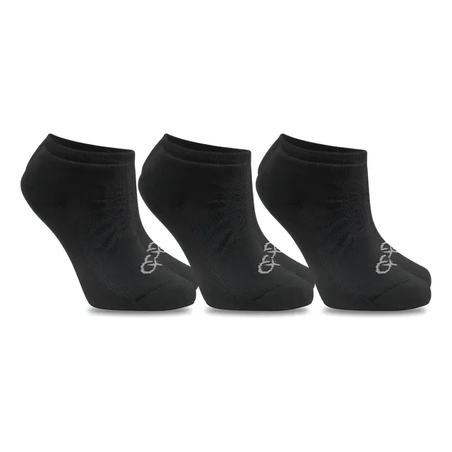 Kit Com 3 Pares De Meias Unissex Olympikus Invisível Meia Nf