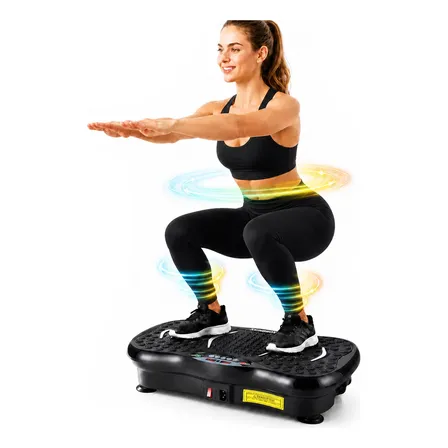 Plataforma Vibratória Esportivo 110v-240v Fitness Com Botões