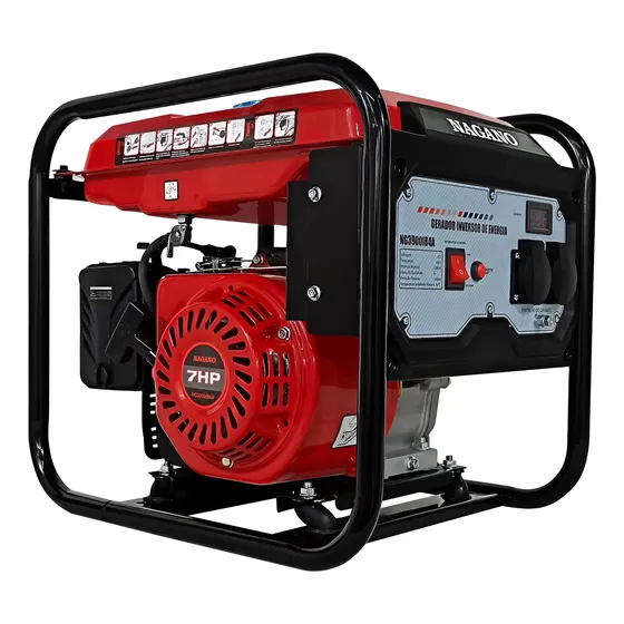 Gerador De Energia Inverter 3.8kva A Gasolina Monofásico 7hp