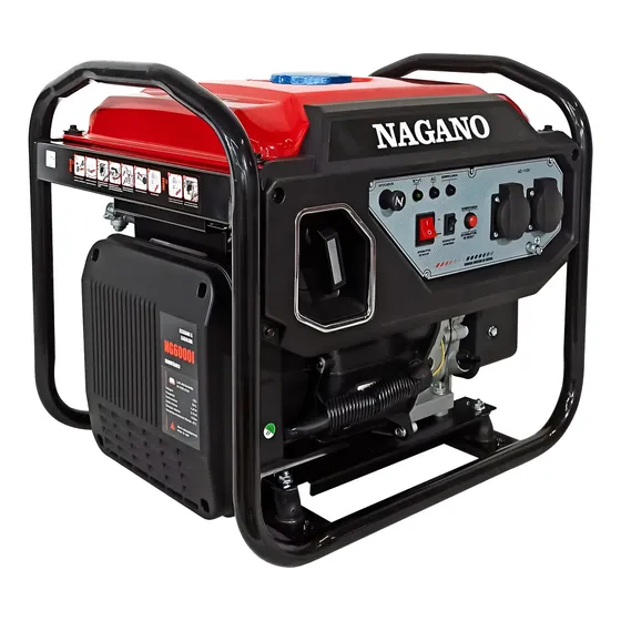 Gerador De Energia Inverter 5.7kva A Gasolina Monofásico 9hp