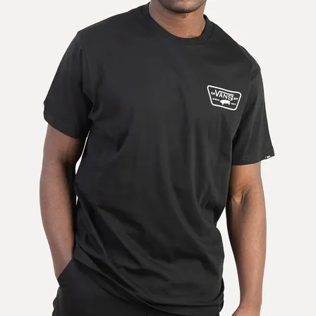 Camiseta Vans Masculina Full Patch Back Preta