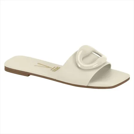 Sandália Flat Rasteira Feminina Vizzano Helô Sofisticada