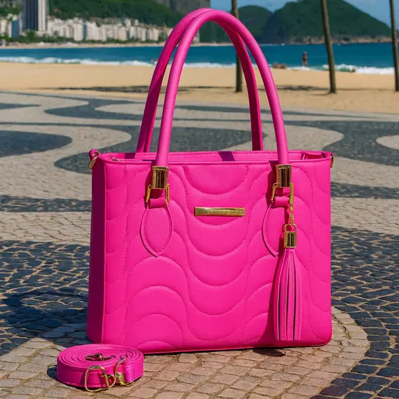 Bolsa Feminina Alça De Ombro Média Copacabana